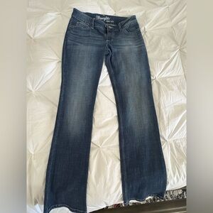Wrangler Dark Blue bootcut Women's Jeans